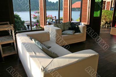 Sofa seaside
