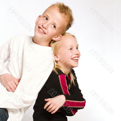 smiling children