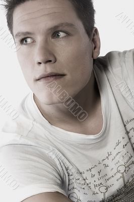 Thinking boy