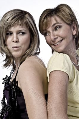 Mother and daughter