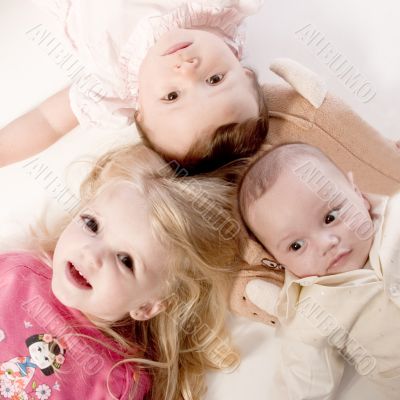 We are with three