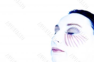 beauty woman look