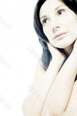 Pregnant welness woman