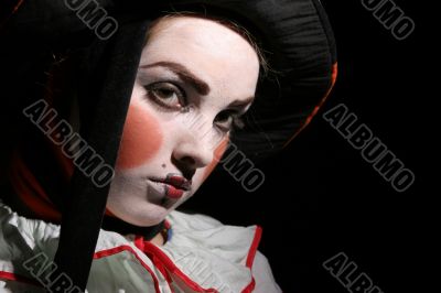 triste clown