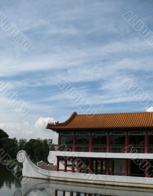 Chinese Building Found at Singapore Chinese Garden