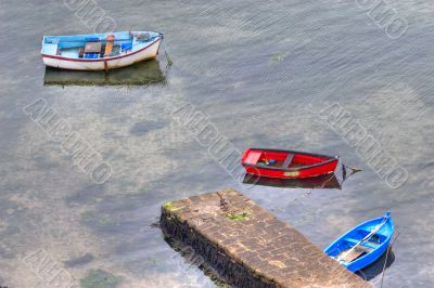 empty rowboats