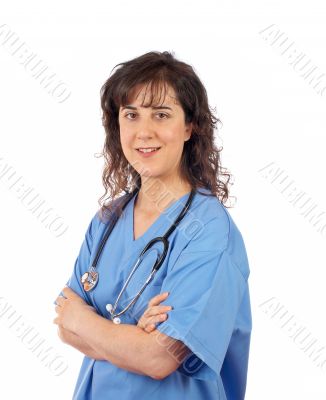 Friendly female doctor