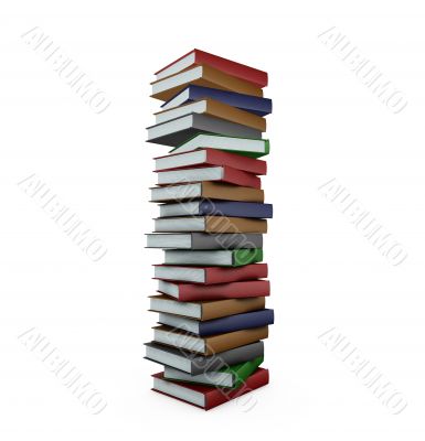 Huge stack of books