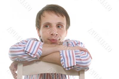 thinking man