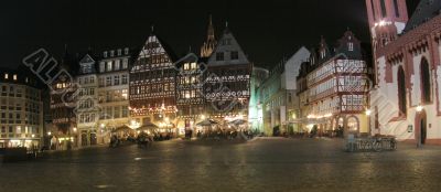 night in Frankfurt
