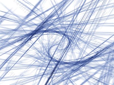 blue abstract rays