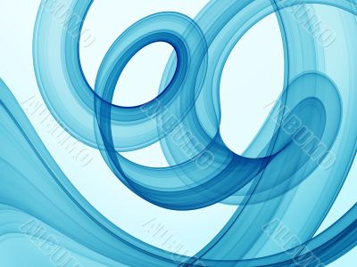 abstract blue swirls