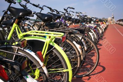yellow bike