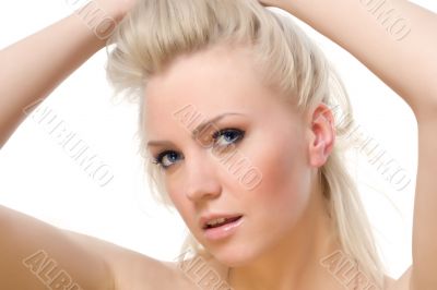 young attractive lady