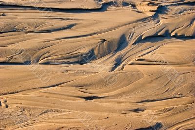 Wet sand
