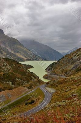 Unusual lake
