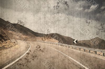 Road / vintade photo