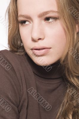 brown portrait