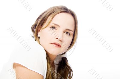 isolated girl