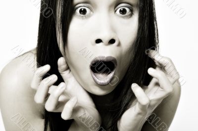 Scared Asian