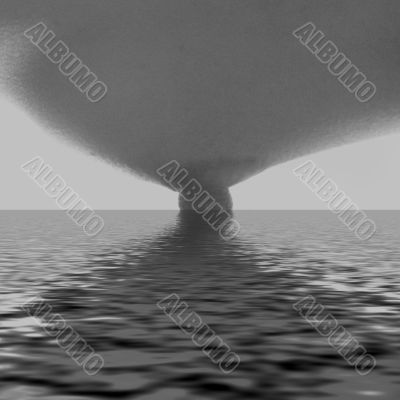 Nipple on water