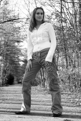 Forest girl