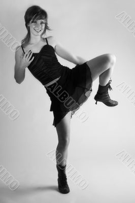 Lifting my leg