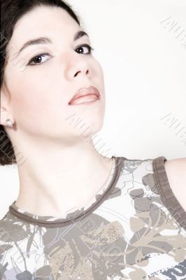 High looking girl