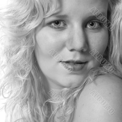 Black and white girl