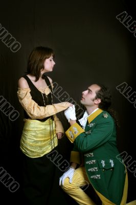 Romantic of military service