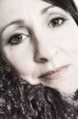face close up