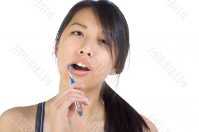Clean teeth