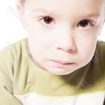 Boy who is angy
