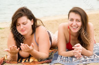 Two pretty women