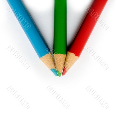 Crayons. RGB.