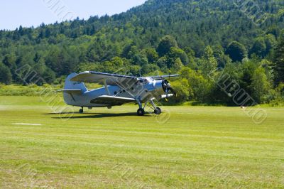 Russian Biplane Antonov