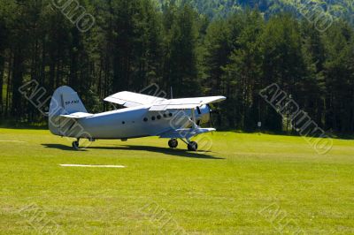 Russian Biplane Antonov