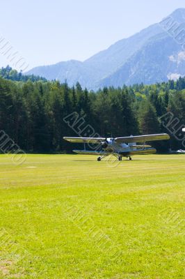 Russian Biplane Antonov