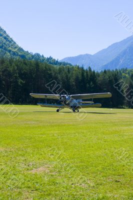 Russian Biplane Antonov