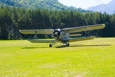Russian Biplane Antonov
