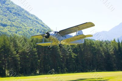 Russian Biplane Antonov