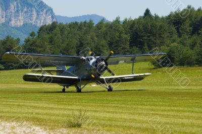 Russian Biplane Antonov