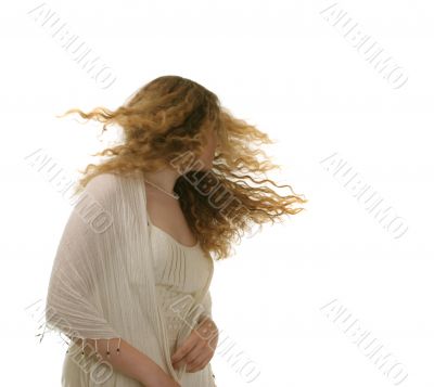 long hair - young girl