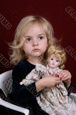 girl and doll