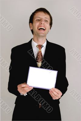 Happy man