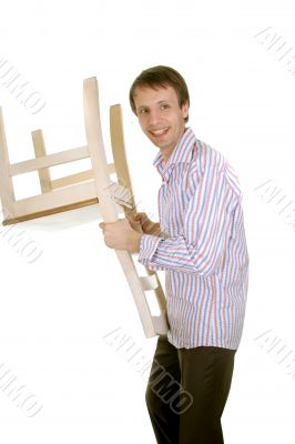 happy man