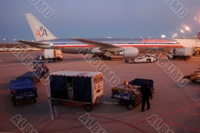 American Airline plane