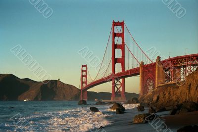 Golden Gate Bridge at Sunset
