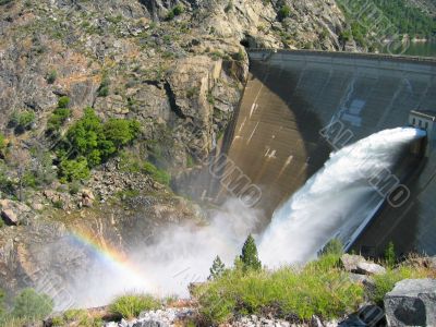 Rainbow in Yosemite