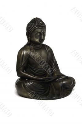 Brass Buddha in the Japanese style